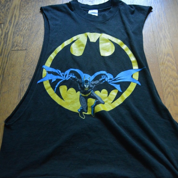 Vintage Other - 90s Batman Party Tank